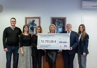 dm je Institutu Ruđer Bošković predao donaciju od 12.751,50 eura 