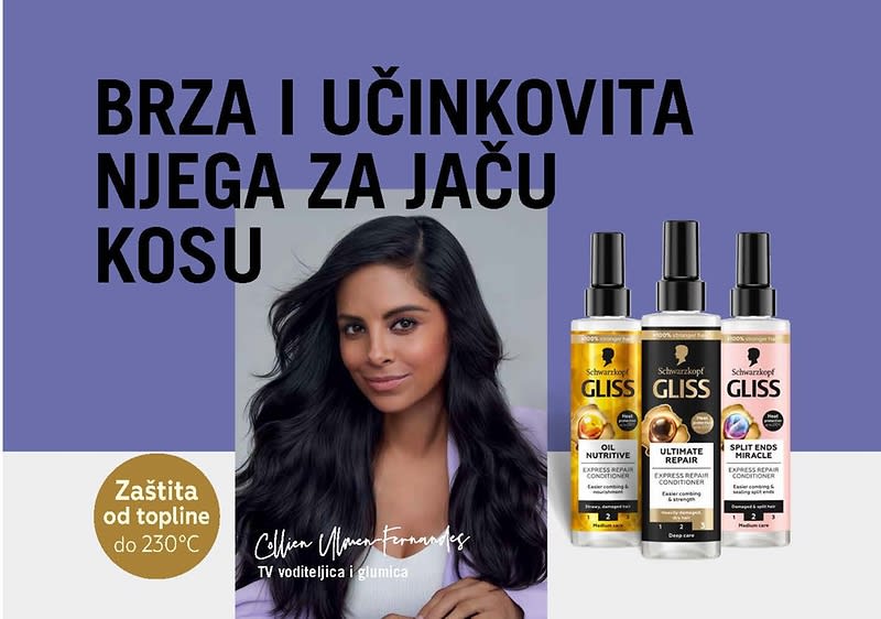 Schwarzkopf GLISS regeneratori u spreju za kosu