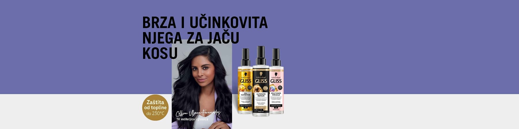 Schwarzkopf GLISS regeneratori u spreju za kosu
