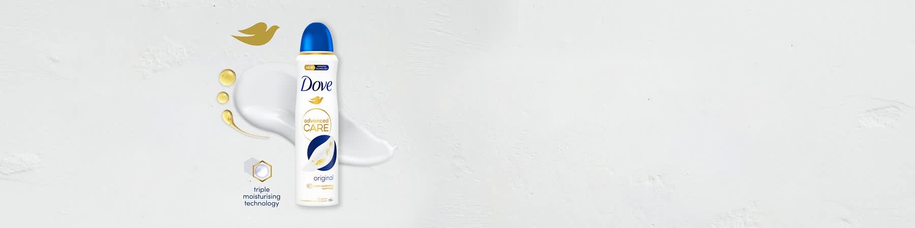 Dove Advanced Care Original deo