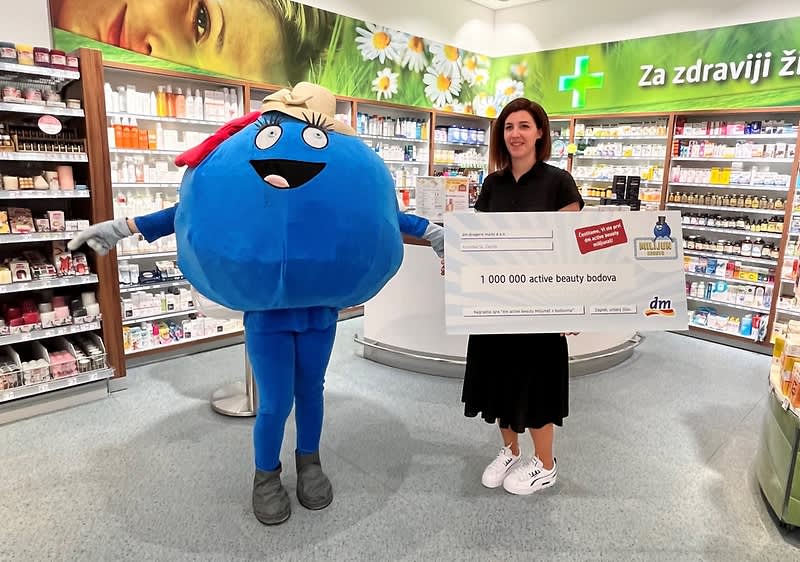 Matea Ferboković iz Kršana postala je dm active beauty milijunašica