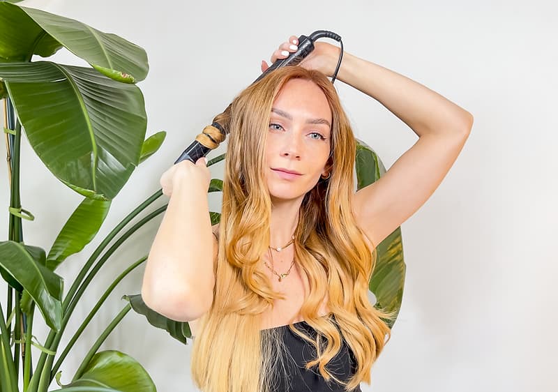 korak 1: oblikujte kosu figarom