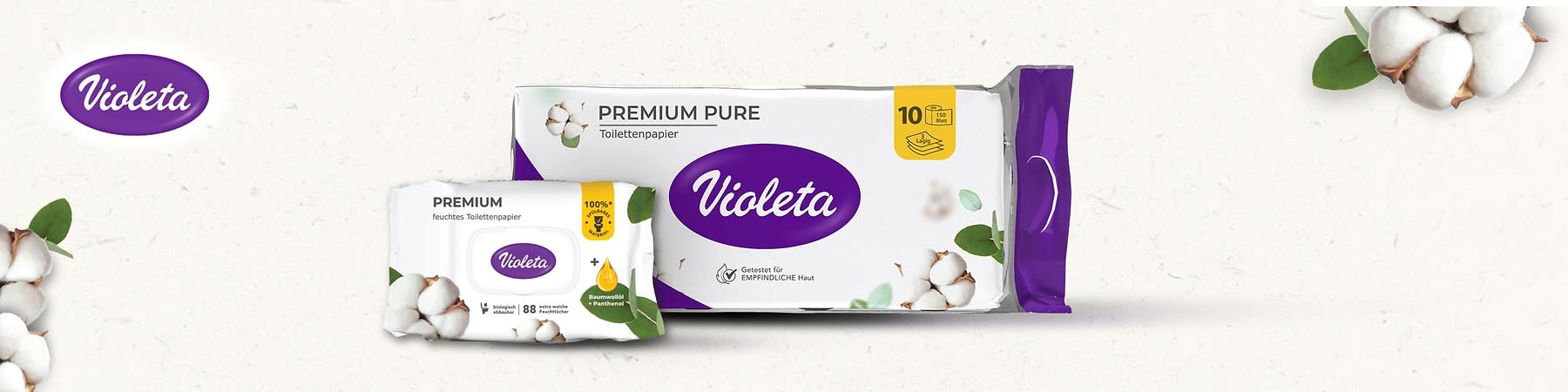 Violeta toaletni papir