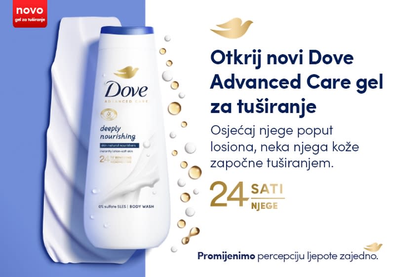 Dove Advanced Care Original gel za tuširanje
