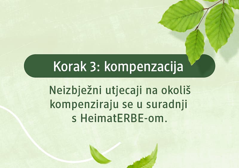 Korak 3 kompenzacija