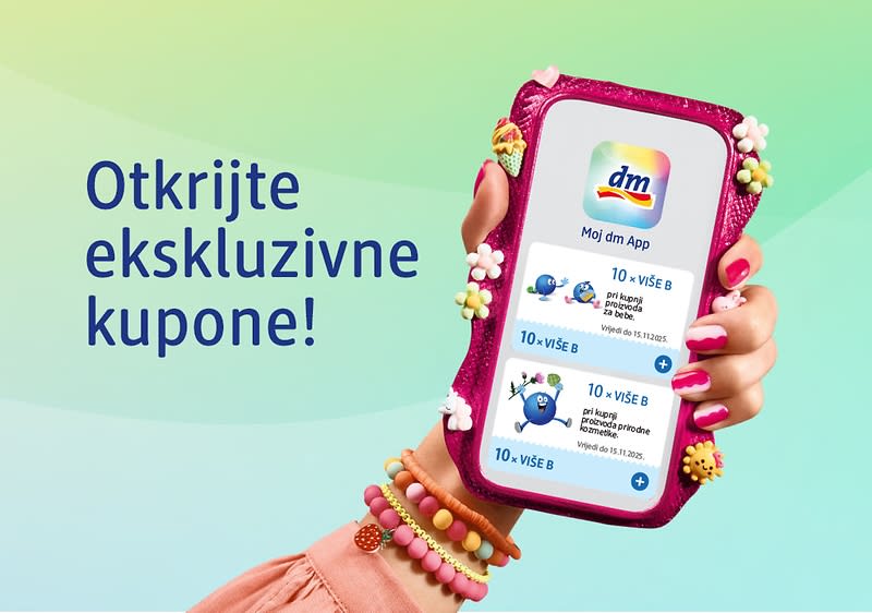 e-kuponi u Moj dm App