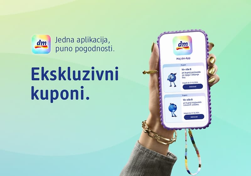 e-kuponi u Moj dm App