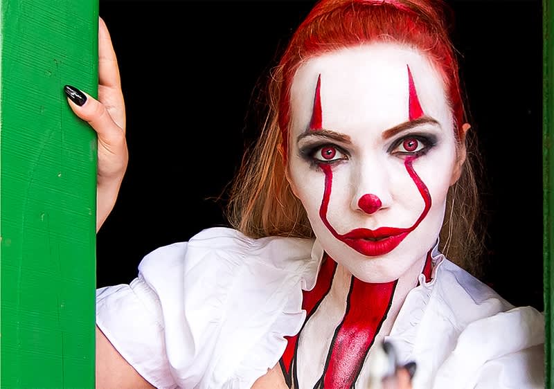 Make up look - klaun