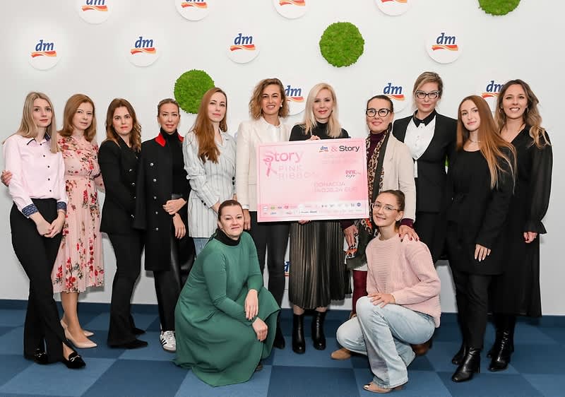 Donacija dm-a i partnera za Udrugu P.I.N.K. - life