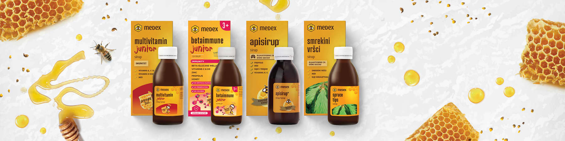 Medex sirupi na bazi meda