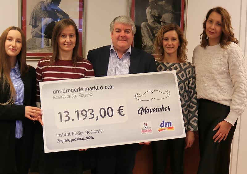 Movember primopredaja donacije