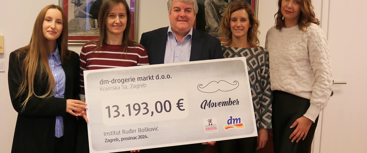 Movember primopredaja donacije