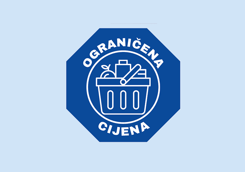 Ograničena cijena logo Vlade RH