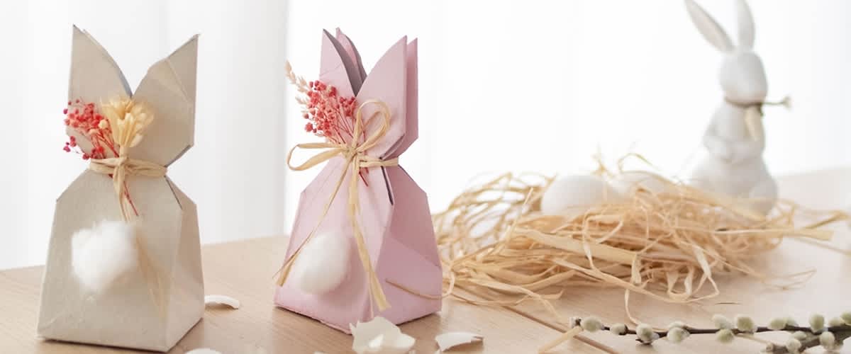 Uskrsne košarice u obliku zeca