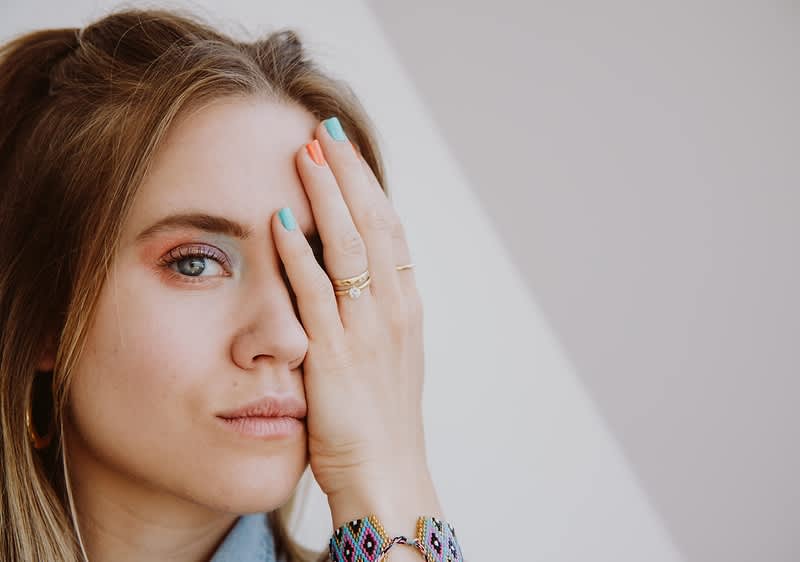 Rainbow-Eyes make up