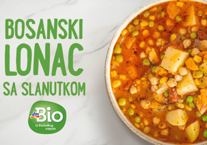 Video recepti “KULINARSKO putovanje uz dmBio“ - Bosanski lonac SA SLANUTKOM