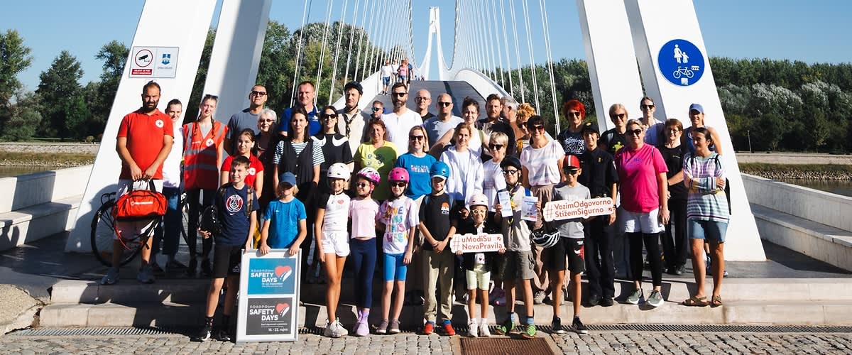 Sudionici Kazališne biciklijade Teatra To Go