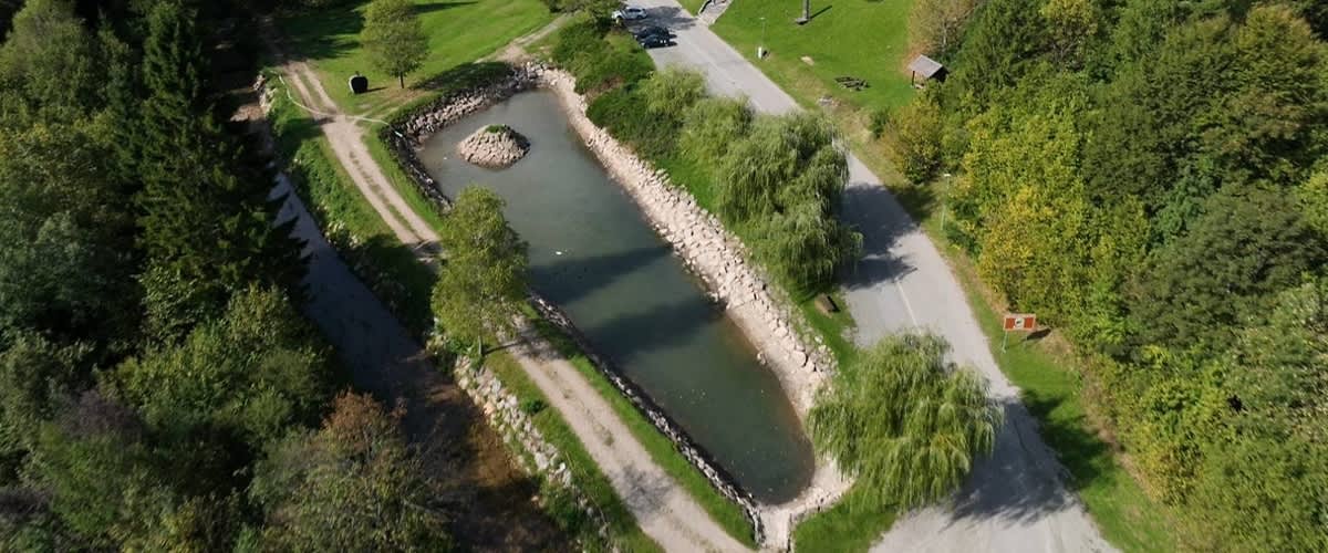 Jezero „Šumsko oko“ Nacionalnog parka Risnjak