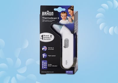 Braun ThermoScan ušni toplomjer 