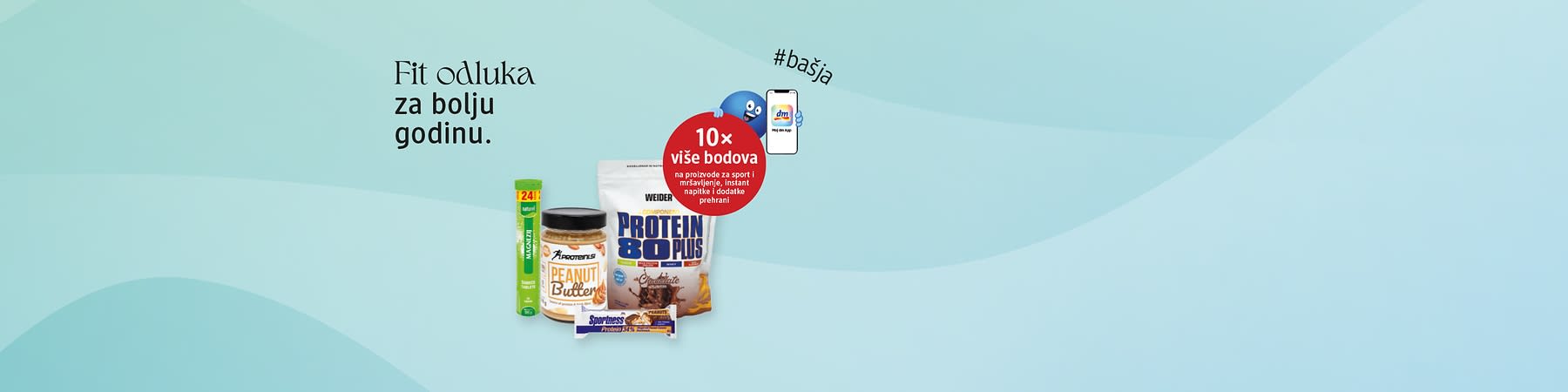 10X VIŠE bodova za kupnju šrpizvoda za sport, mršavljenje, instant napitke i dodatke prehrani