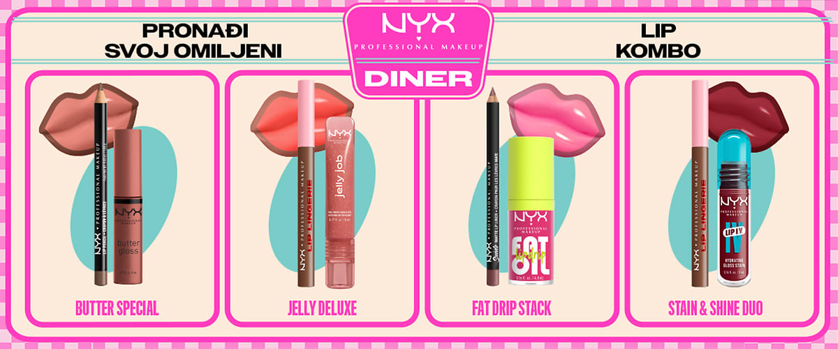 NYX lip combo