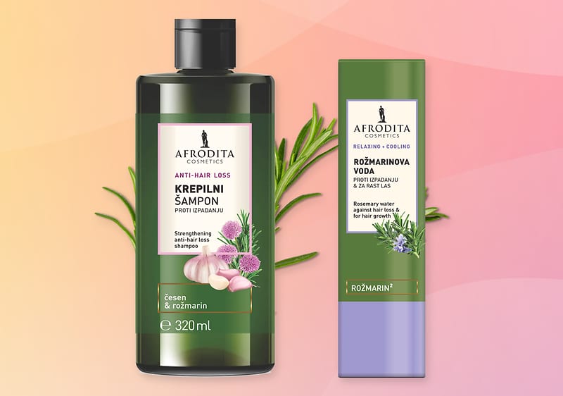 Afrodita proizvodi za njegu kose s ružmarinom