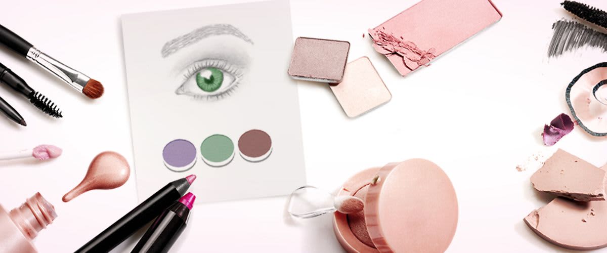 Odgovarajuća sjenila za zelene, smeđe i plave oči