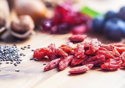 chia sjemenke, goji bobice....