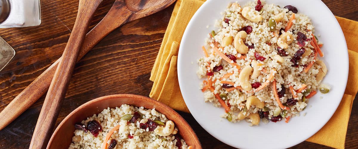 Kus kus s pečenim povrćem