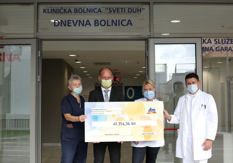 Donacija dm-a Kliničkoj bolnici Sveti Duh za bržu i jednostavniju dijagnostiku 
