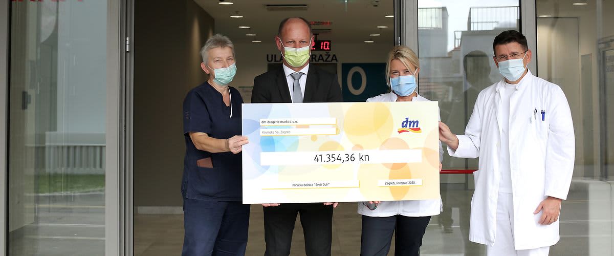 Donacija dm-a Kliničkoj bolnici Sveti Duh za bržu i jednostavniju dijagnostiku 
