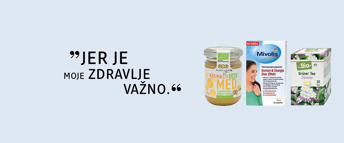 Jer je moje zdravlje važno!