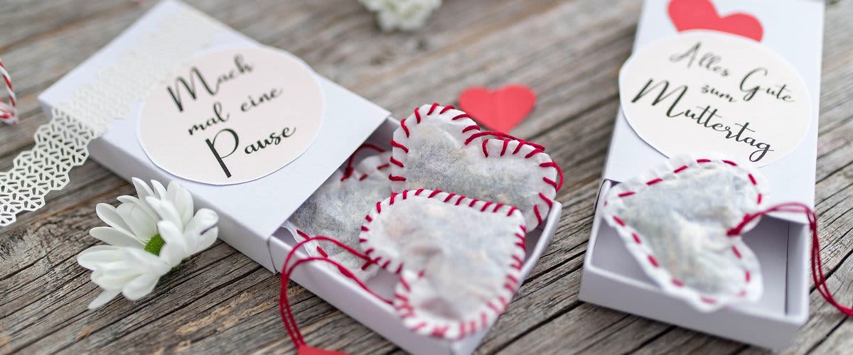 DIY vrećice za čaj u obliku srca