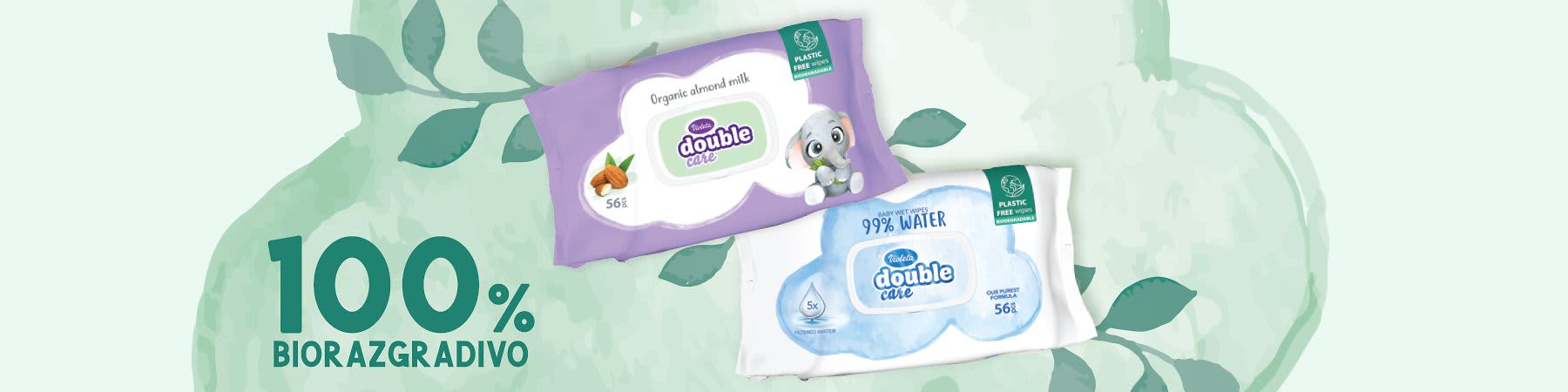 Violeta vlažne maramice