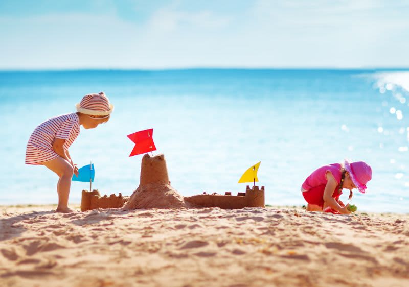 Igre na plaži za djecu