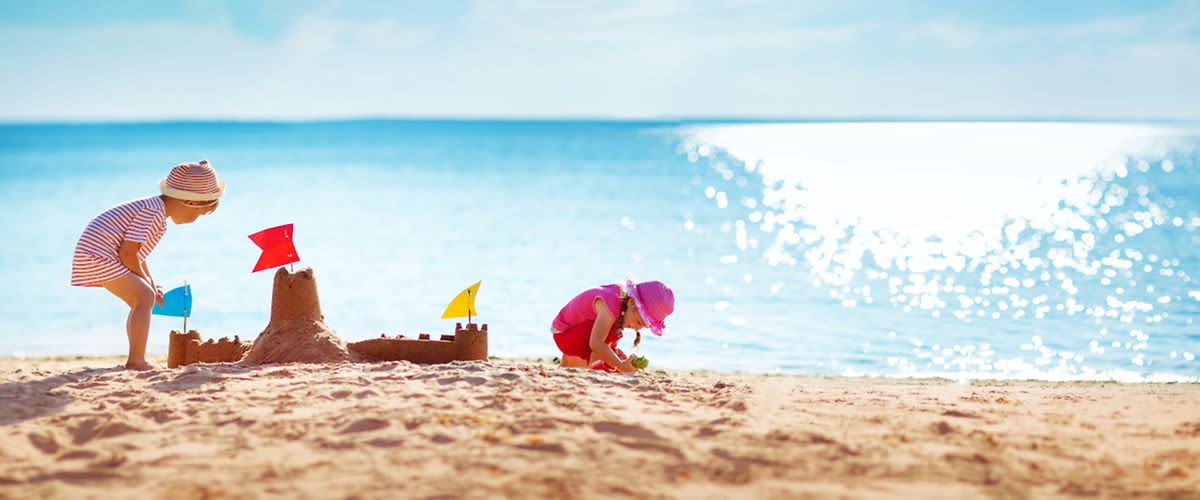 Igre na plaži za djecu