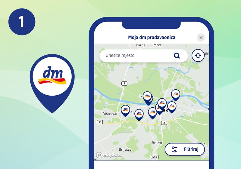 Ekspresno preuzimanje u dm prodavaonici