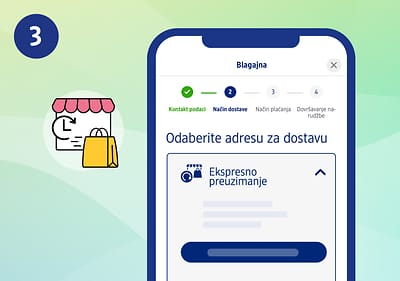Ekspresno preuzimanje u dm prodavaonici