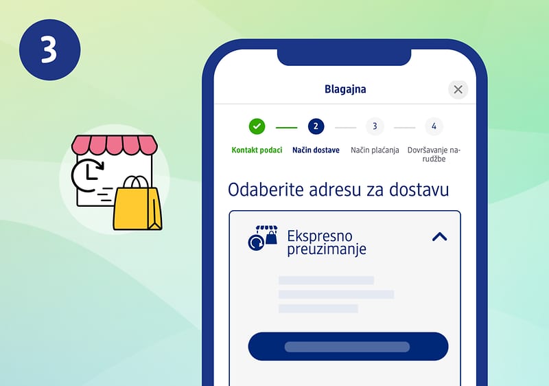 Ekspresno preuzimanje u dm prodavaonici