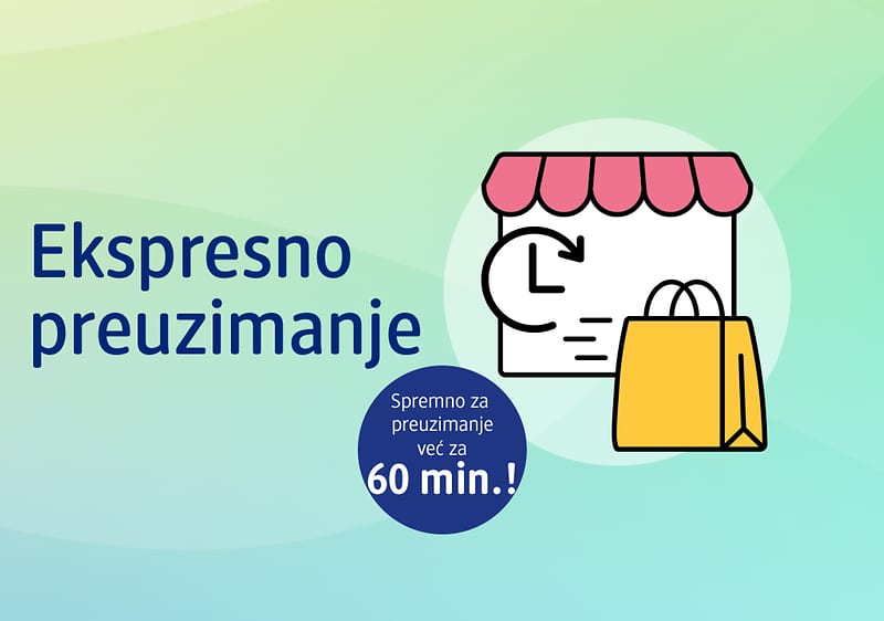 Ekspresno preuzimanje u dm trgovini