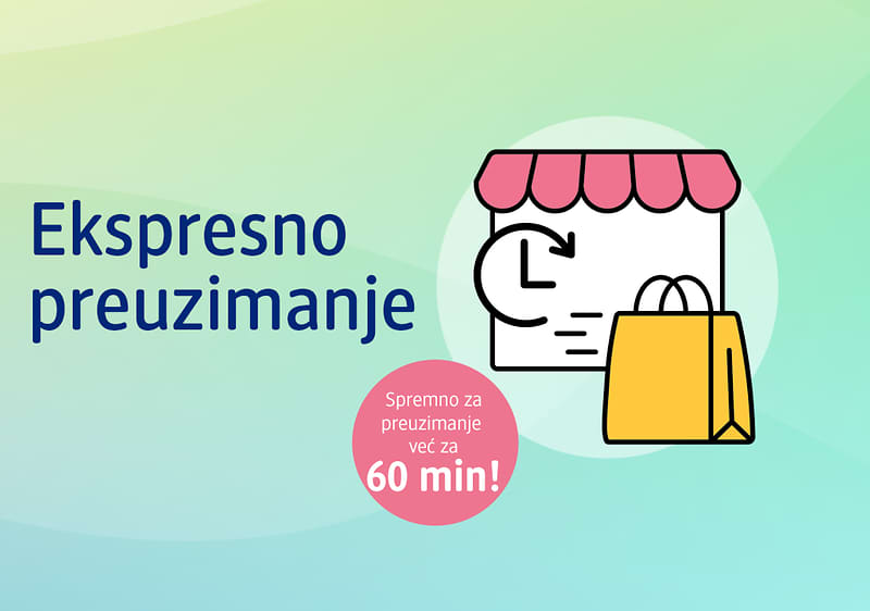 Ekspresno preuzimanje u dm prodavaonici