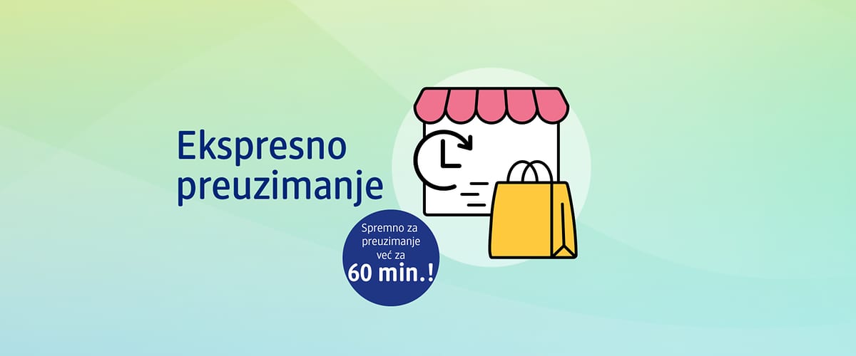 Ekspresno preuzimanje u dm trgovini