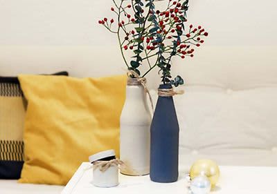 DIY upcycling vaza
