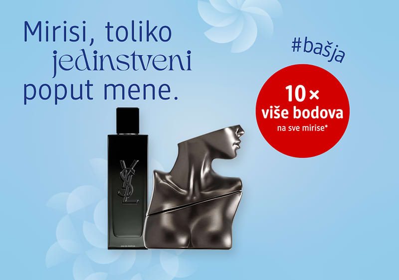 10 x više bodova na sve mirise