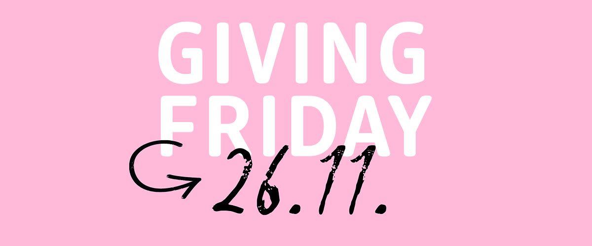 dm giving friday 26.11.2021.