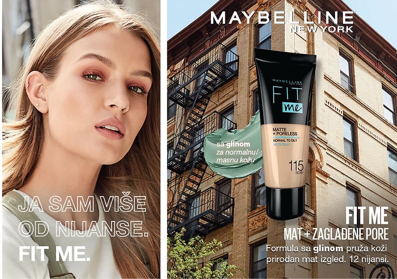 Maybelline New York FIT ME.