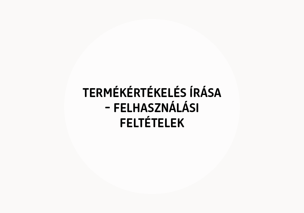 termékértékelés