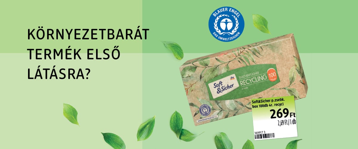 Környezet barát termék első látásra?