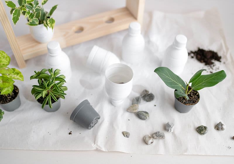 DIY növénytartó állvány