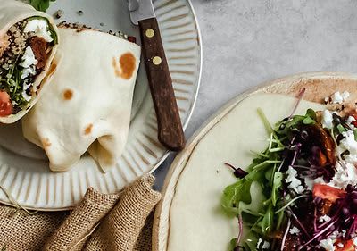 Mediterrán wrapek